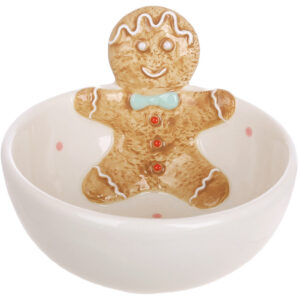 Піала керамічна "Пряниковий чоловічок" беж 320 мл
