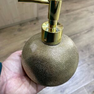 Дозатор для мила Primark круглий золотистий