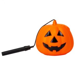 Декор на Хелловін "Ліхтарик Вогняний гарбуз" 16 см