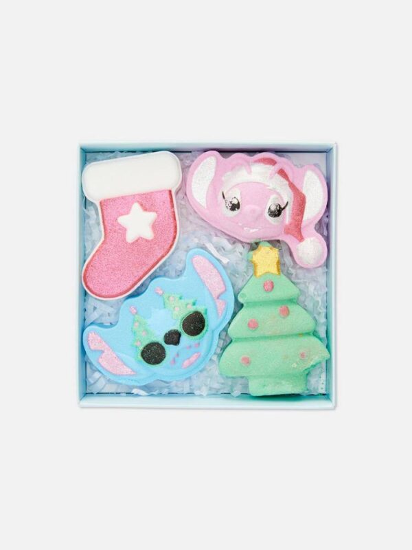 Набір подарунковий Бомбочки для ванни "Stitch" Primark 4 шт