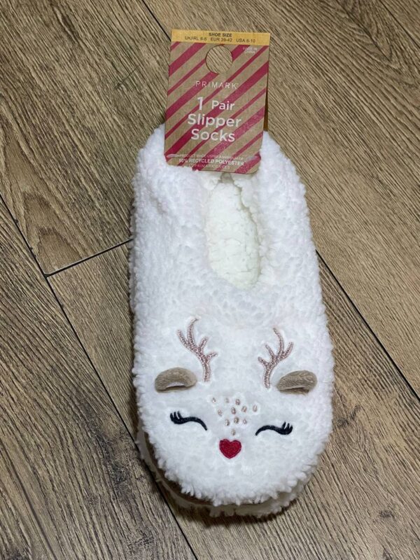 2d1d29cc-3770-446f-87c4-ce9b0691658c.jpg Тапочки-балетки дитячі "Оленя" Primark білі