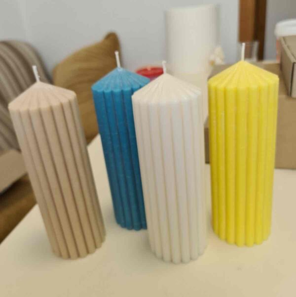 Свічка інтерʼєрна Solodka "Циліндр" формова 600 г