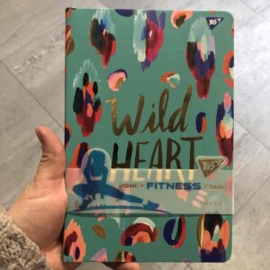 Блокнот-мотиватор В5 "Wild heart" серії фітнес 64 арк.