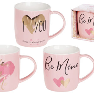 314bdb01-c2ff-4aac-ae01-aa582583821e.jpg Чашка фарфорова "Only for you", рожева, 350 мл