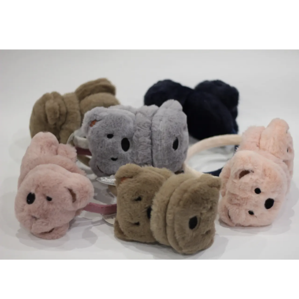 Навушники хутряні "Ведмедики"