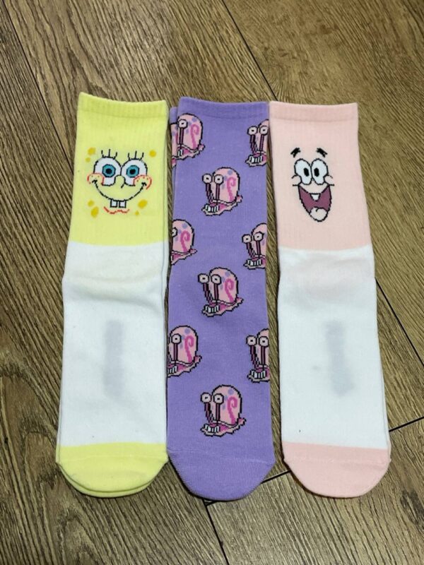 Шкарпетки жіночі "Sponge Bob" Primark розмір 37-42