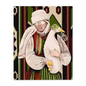 33e46c50-1d62-4861-b63c-3d21baf4a79b.jpg Картина за номерами "Мотанка з гускою" Orner