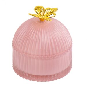 34cc57fc-2c4a-4c04-a3ef-4e29e70fd506.jpg Шкатулка скляна "Метелик на галявині" 11 см