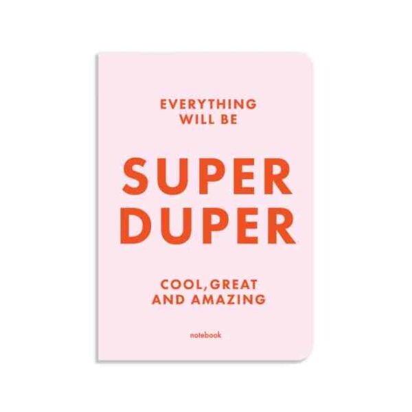 Блокнот "Super Duper" Orner рожевий