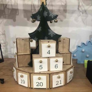Адвент-календар дерев'яний "Ялинка"