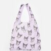 Шоппер/ Екосумка розкладна Primark "Kuromi" нейлонова фіолетова