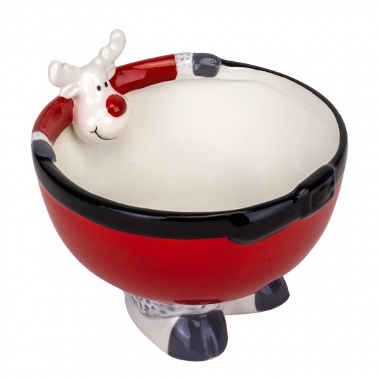 Піала "Різдвяний олень" 17*13,5 см