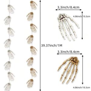 Гірлянда на Хелловін "Руки скелета" 39 см