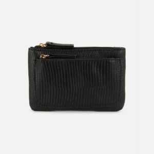 Гаманець компактний Primark лаконічний зміїний чорний