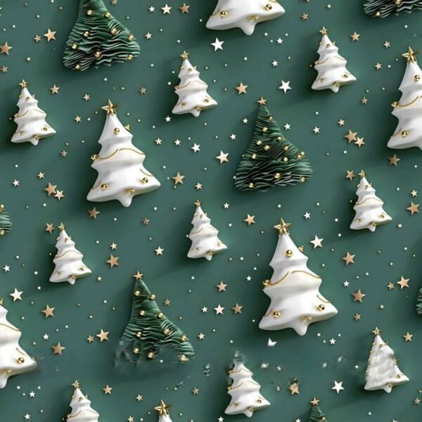 Подарунковий папір Аркуш 70*100 см Новорічний