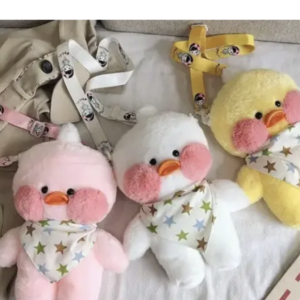 3cc3d317-1503-468a-b7f4-8a8509dfb86d.png Сумочка-іграшка Качечка LaLafanfan 30 см