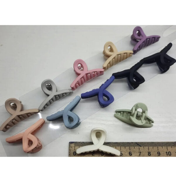 Заколка/краб для волосся "Петля" пластик 5 см