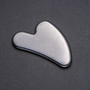 Масажер-скребок Гуаша Гематит (натуральний)