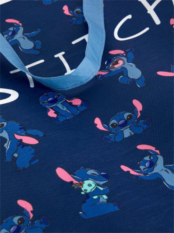 Шоппер/ Екосумка Primark "Stitch" синя