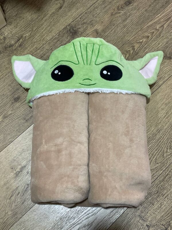 Плед з капюшоном "Йода" Primark (120*150)