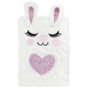 Блокнот А5 плюшевий JO "Кроленята" 80 арк. клітинка