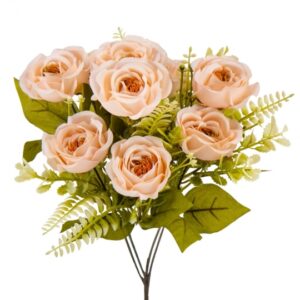 Штучний букет "Троянди Беатріс" рожевий 39 см