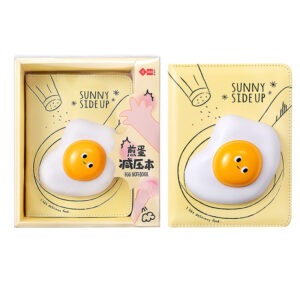 Блокнот з іграшкою сквіш, що знімається (127*175), яєшня