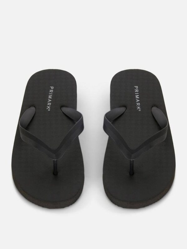 Шльопанці чоловічі резинові "В'єтнамки" Primark чорні