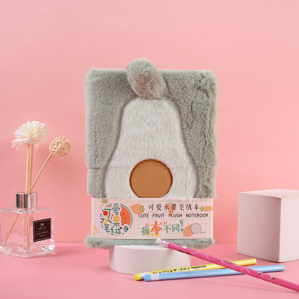 Блокнот А5 милий плюшевий, авокадо