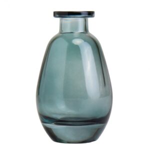 431f2338-4f7d-4d4a-85a3-d84e1cbb6671.jpg Ваза скляна "Гіпсофіла" бірюзова 12 см