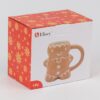 Чашка керамічна Новорічна "Імбирний пряник" фігурна 450 мл