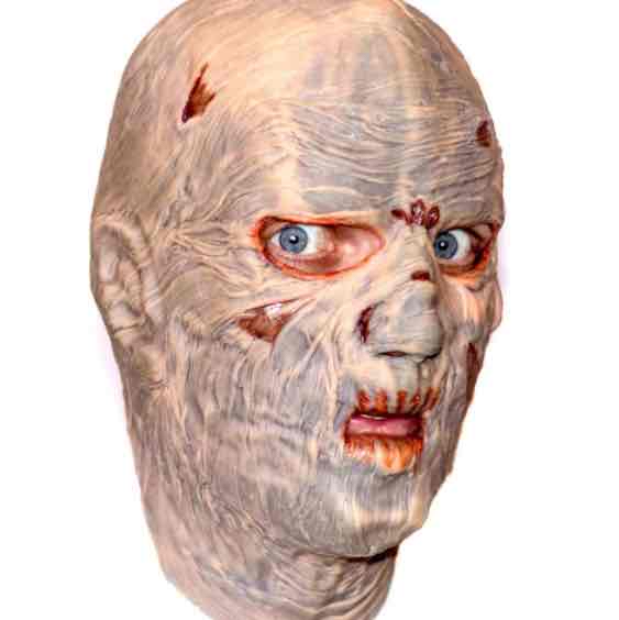 Маска на Хелловін "Мумія illusion" резинова