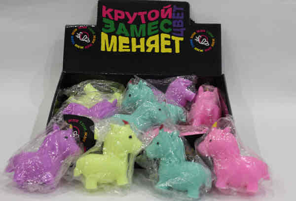 Іграшка-антистрес тягнучка "Єдиноріг"