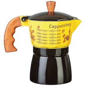 Кавоварка гейзерна Cappuccino 150 мл/ 3 порції алюміній