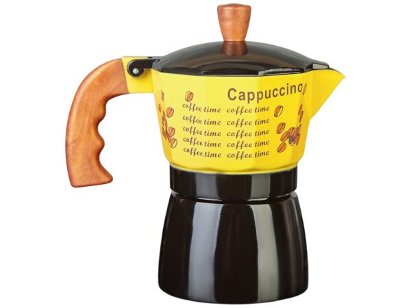 Кавоварка гейзерна Cappuccino 150 мл/ 3 порції алюміній