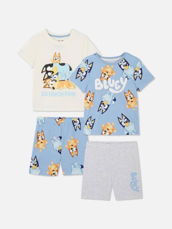 Піжама дитяча весна-літо "Bluey" Primark котон 1 шт