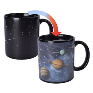 Чашка-хамелеон "Планети/Космос" керамічна, 320 мл