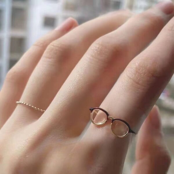 Каблучка жіноча "Окуляри" (10510)