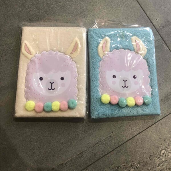 Блокнот А5 плюшевий JO "Лама"