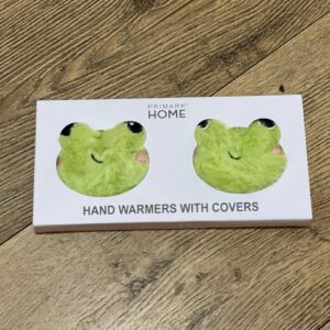 Грілка кишенькова водяна "Жабка" Primark пухнаста 2 шт