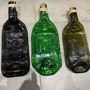 50f90bb8-397f-4d0a-942b-e7ff582fda50-1.jpg Тарілочка-пляшка для закусок "Wine" оливкова/коричнева/зелена