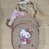 Сумочка для телефону/гаманець Primark "Hello Kitty" тканина беж