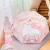 Парасоля компактна автомат "Hello Kitty" 8 спиць