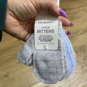 54b61c3f-de01-427f-ae89-0e28e1b9f876.jpg Рукавиці-варежки для малюків Primark набір 3 пари