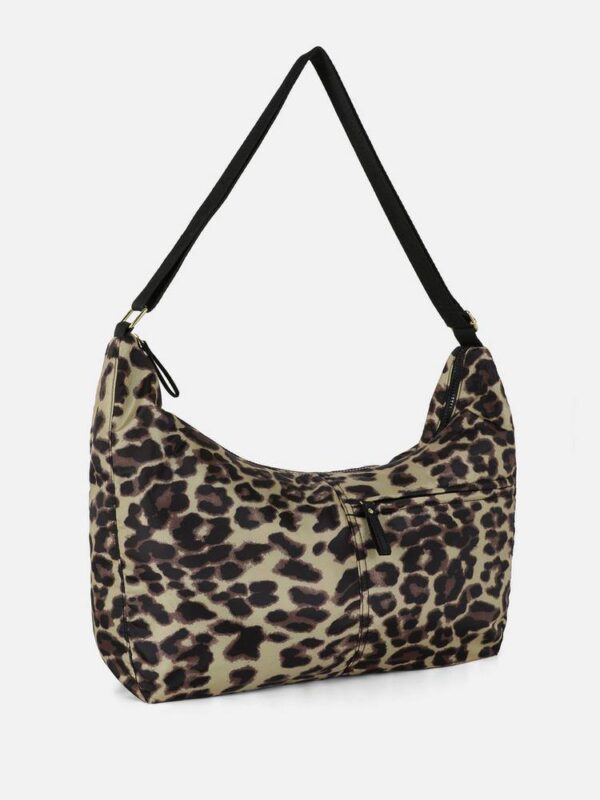575c6780-dfcf-4df0-ad0c-780e6efafff9.jpg Сумка-Хобо Primark нейлонова з леопардовим принтом