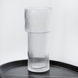 57cd829d-f17c-40dc-8fb3-d53ebb3d875f.jpg Ваза скляна "Чиста Елегантність" 24 см