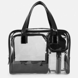 Набір косметичок Primark прозоро-чорна  4 в 1