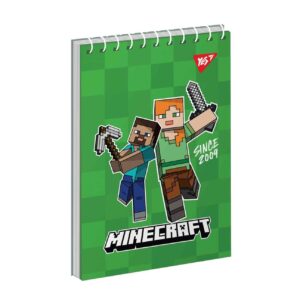 Блокнот A6 "Minecraft" YES cпіраль 60 арк