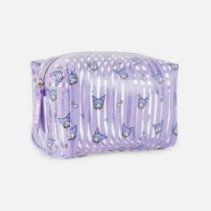 5ae40fc5-cee6-48fb-b7a1-143c597aae8a.jpg Косметичка об'ємна "Kuromi" Primark прозора з фіолетовим