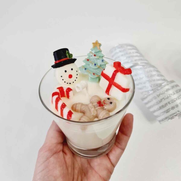 Свічка ароматична Solodka "Новорічна" в склянці 150 г